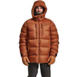 Lundhags Abisku Adventure Down Parka Herre M Brun Dunjakker