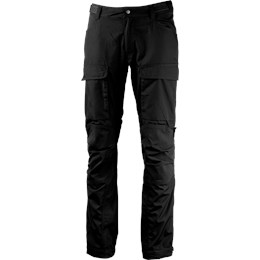 Lundhags Authentic II Pants Herre 46 / XS Sort Outdoor bukser