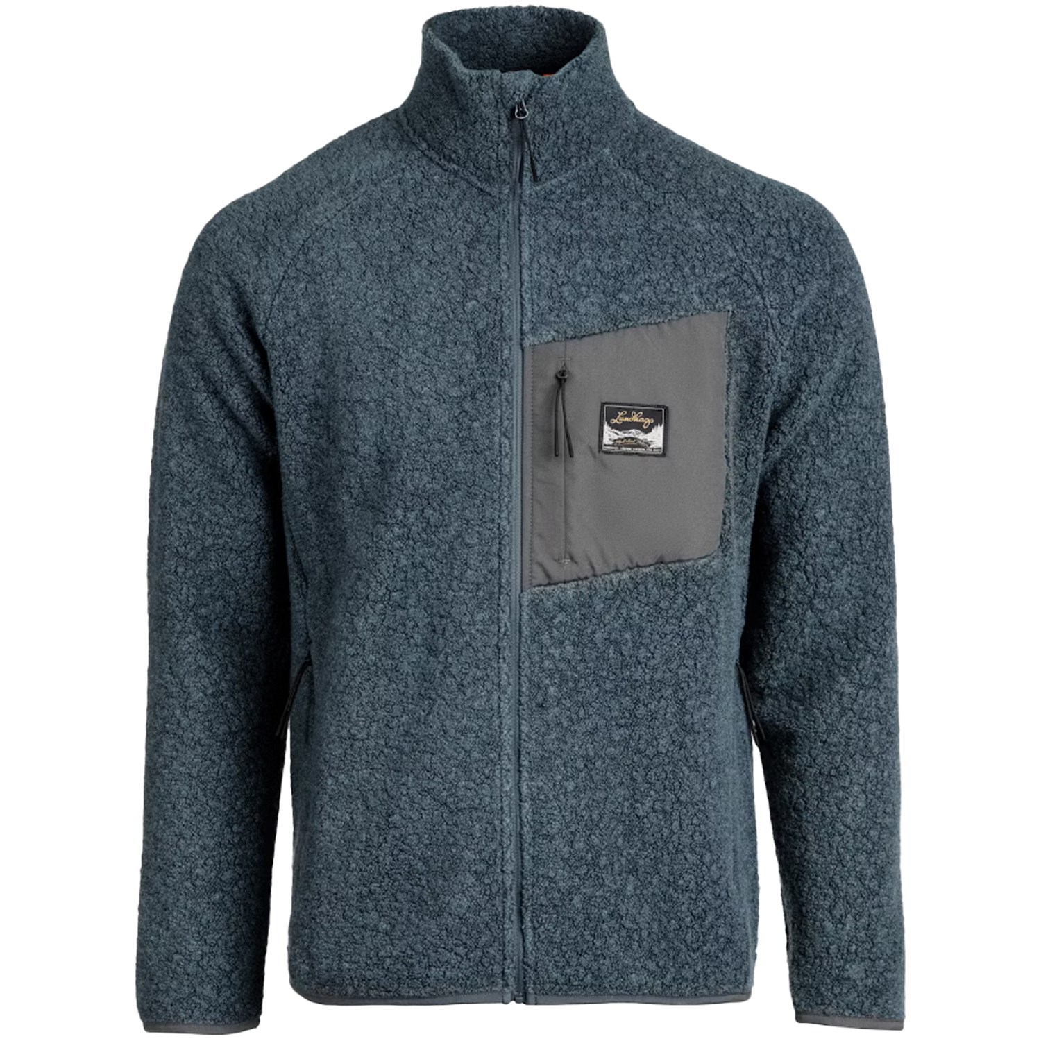 Lundhags Flok Wool Pile Herre XL Blå Fleece