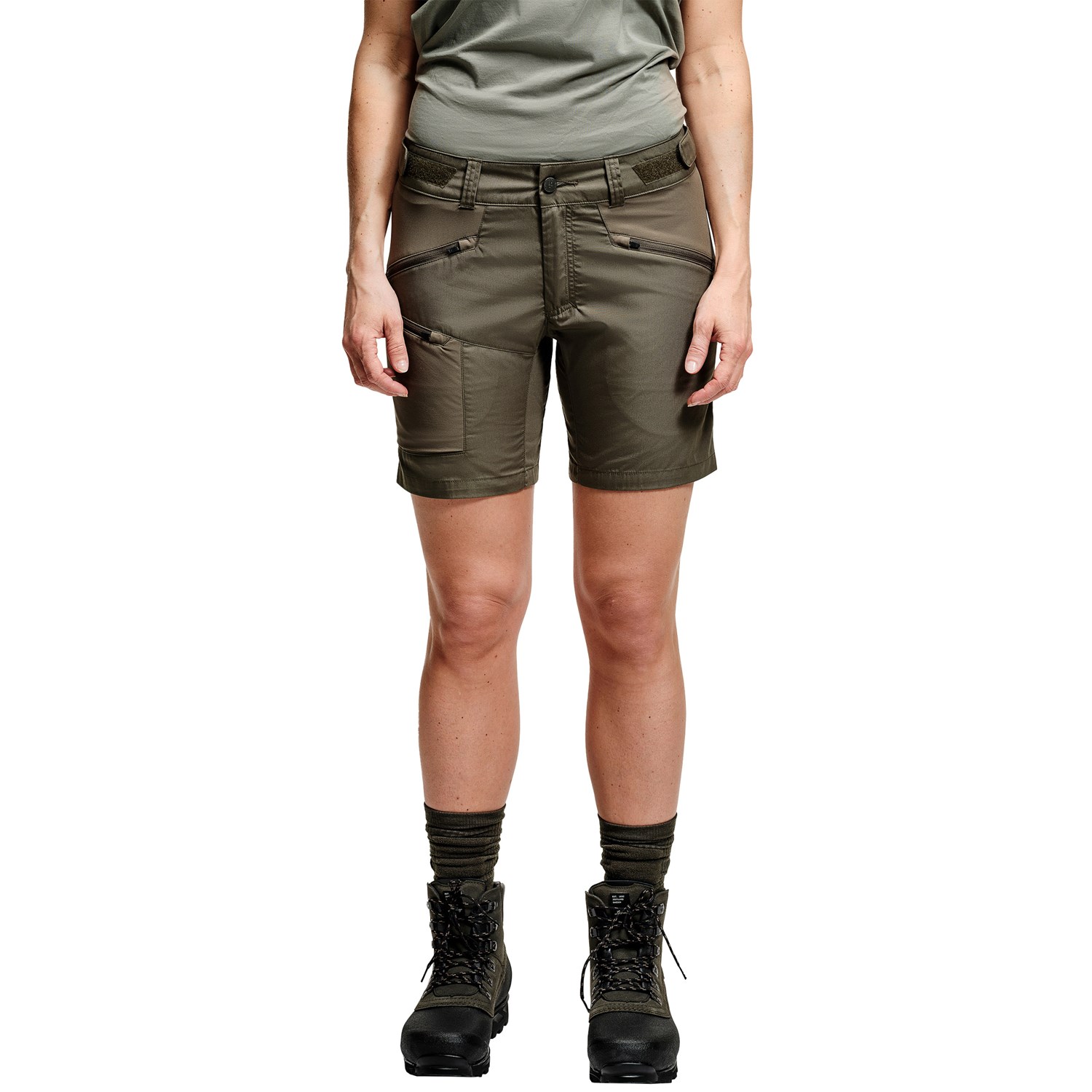 Lundhags Makke Lt Shorts Dame 36 Grøn Outdoor shorts