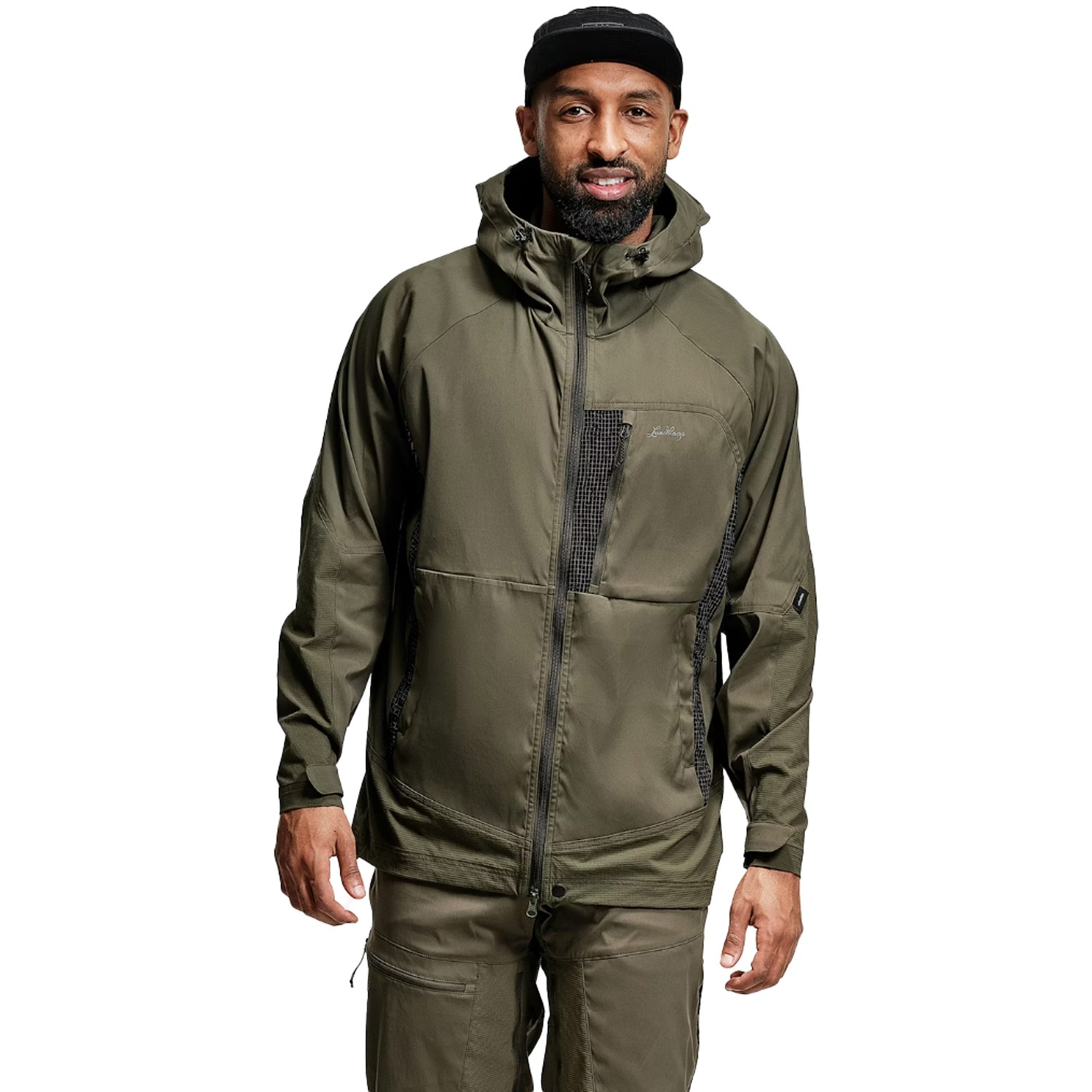 Lundhags Padje Light Vent Jacket Herre M Grøn Windbreakers & G-1000® jakker