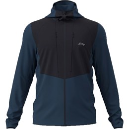 Lundhags Padje Merino Block Hoodie Herre S Blå Fleece