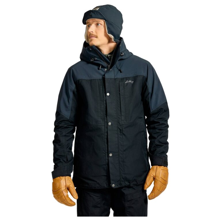 Lundhags Saruk Hybrid Jacket Herre M Sort Softshell-jakker