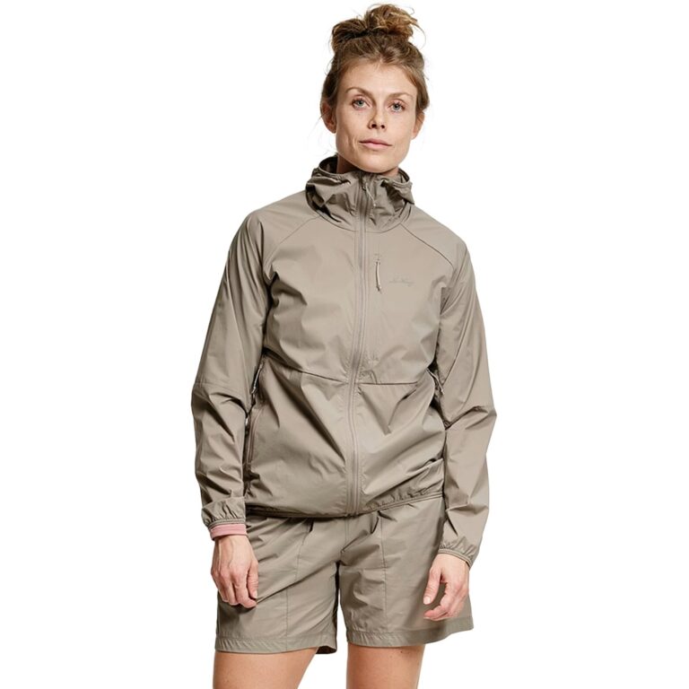 Lundhags Tived Light Windbreaker Jacket Dame S Grå/Brun Windbreakers & G-1000® jakker