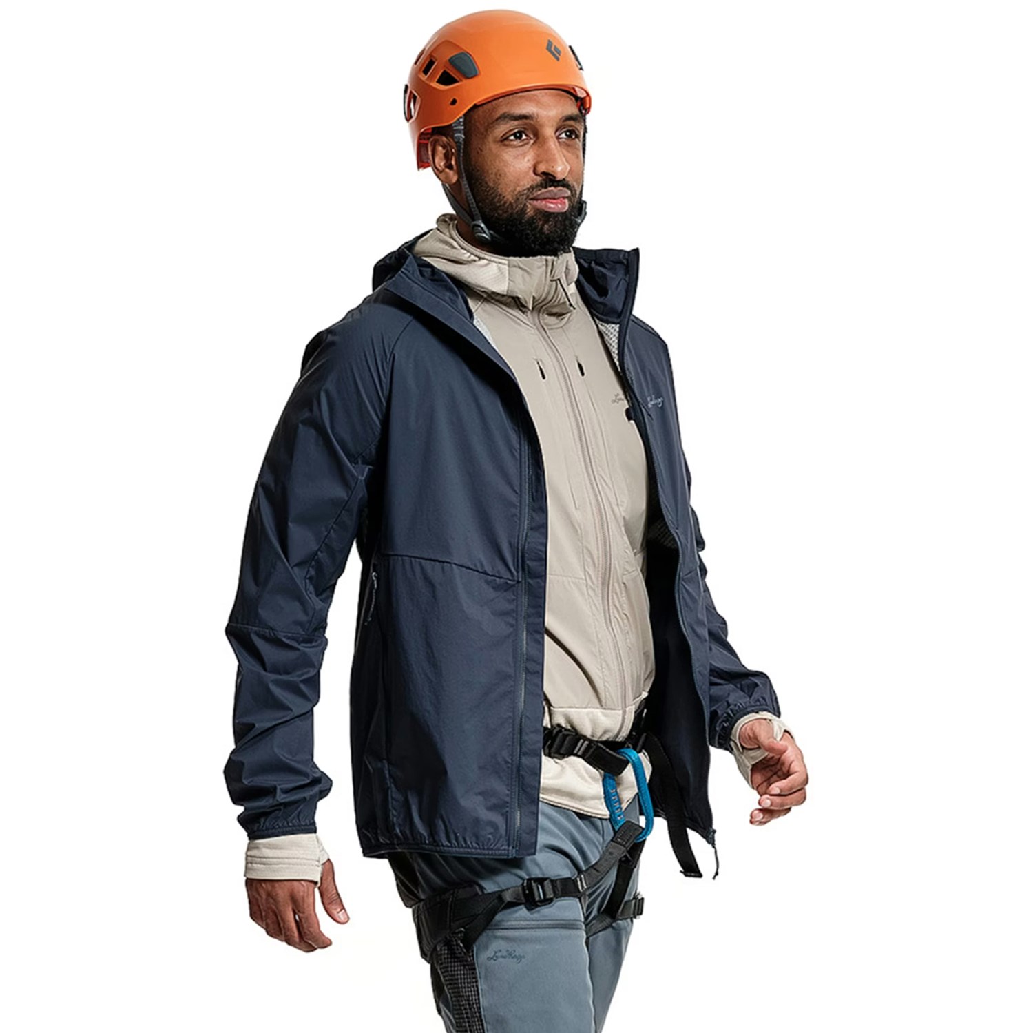 Lundhags Tived Light Windbreaker Jacket Herre S Blå Windbreakers & G-1000® jakker