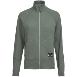 Lundhags Tived Merino Full Zip Dame S Grøn Fleece