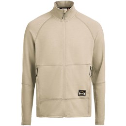 Lundhags Tived Merino Full Zip Herre M Beige Fleece