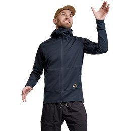 Lundhags Tived Merino Hoodie Herre S Blå Trøjer & sweaters
