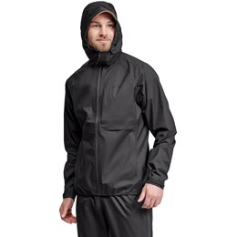 Lundhags Tived Waterproof Jacket Herre M Grå/Sort Skaljakker