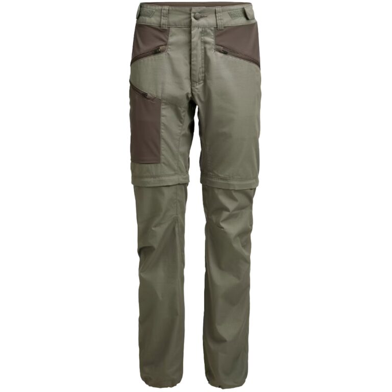 Lundhags Tived Zip-Off Pant Dame 36 Grøn Outdoor bukser
