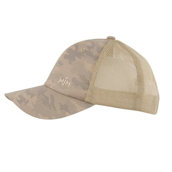 MJM BB 10175 cotton mix, khaki camo - Baseball cap, kasket