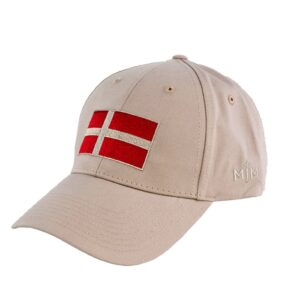 MJM Baseball Cap Danmark, Beige - Baseball cap, kasket