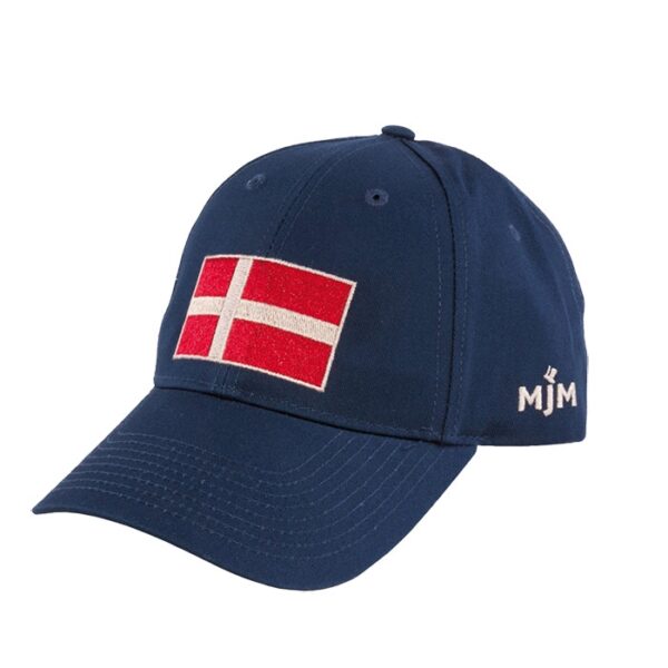 MJM Baseball Cap Danmark, Mørkeblå - Baseball cap, kasket