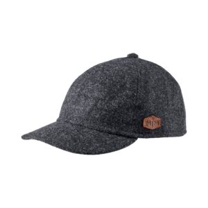 MJM Baseball Eco Merino Wool cap, dark antracite-S - Baseball cap, kasket