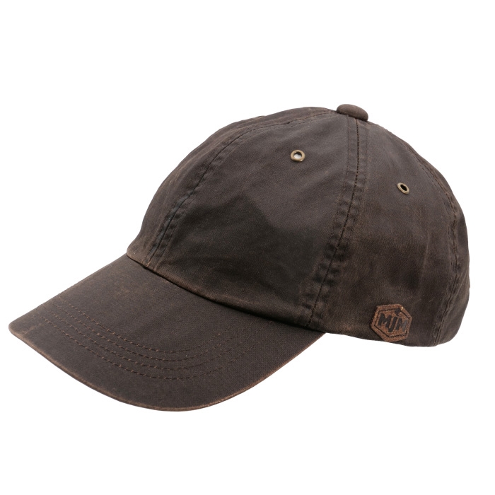MJM Ron Antique Cotton cap, brun - Baseball cap, kasket