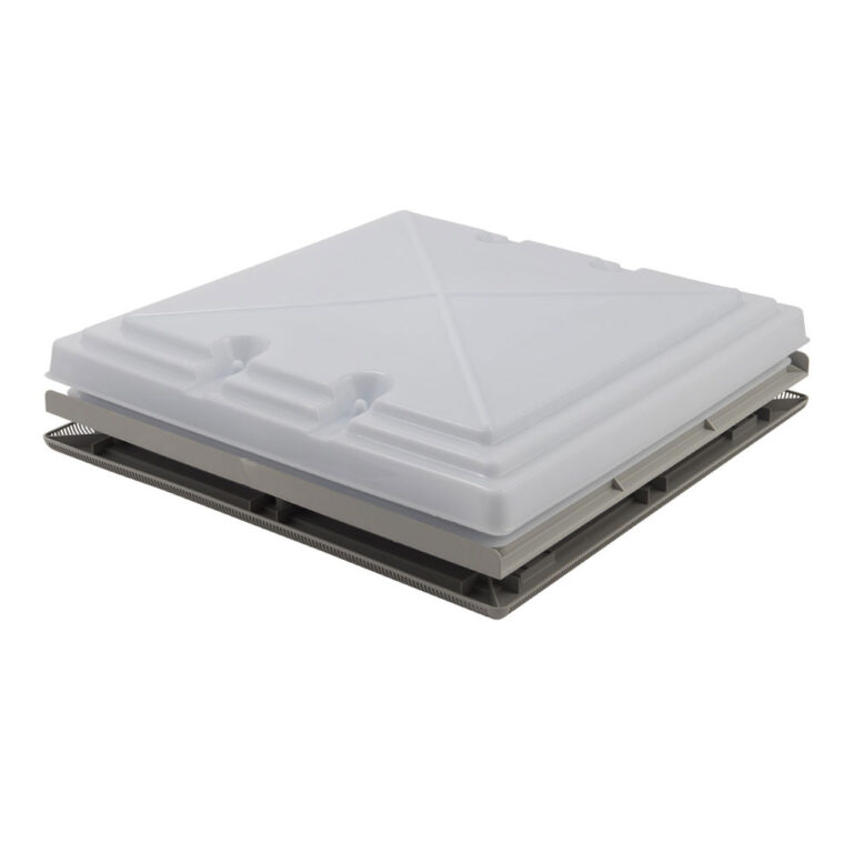 MPK tagluge 400 x 400 mm Grå / m. myggenet og rullegardin / 24-56 mm