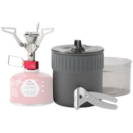 MSR PocketRocket 2 Mini Stove Kit 0.8 ltr, Kogesæt med Gasbrænder Gasbrændere