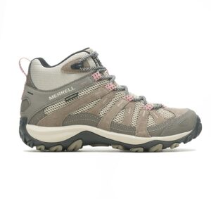 Merrell AlverGrå II Mid WP Wide Kvinder / Damer, aluminum-37 - Vandrestøvler