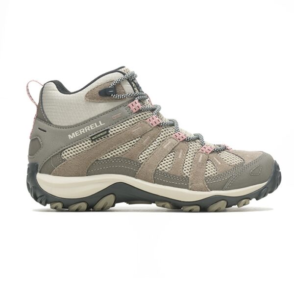 Merrell Alverstone II Mid WP Wide Women, aluminum-37 - Vandrestøvler