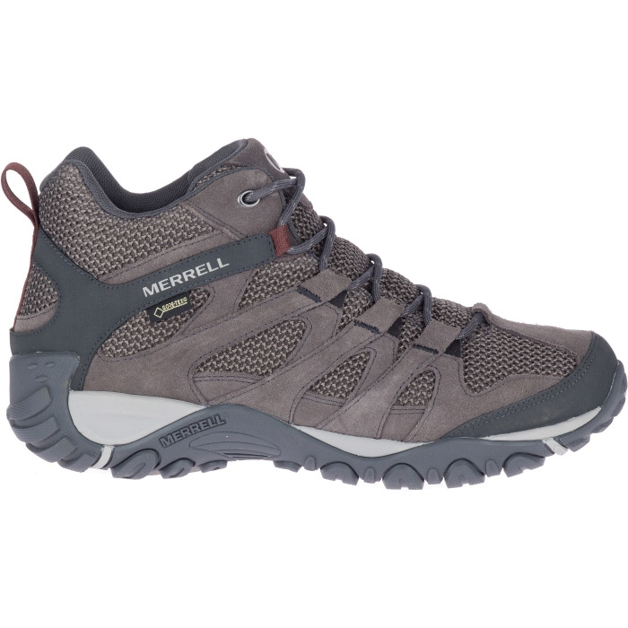 Merrell Alverstone Mid GTX Herre / Mænd, granit-46 - Vandrestøvler