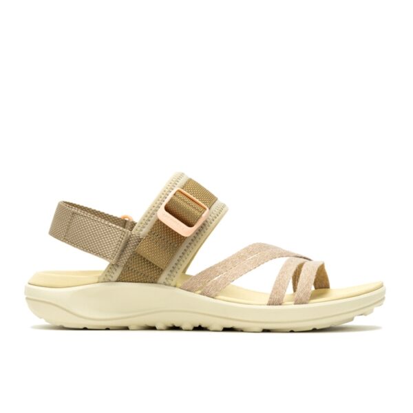 Merrell District 4 Backstrap Kvinder / Damer, Khaki-36 - Sandaler
