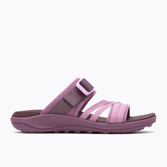 Merrell District 4 Slide Kvinder / Damer, mauve-42 - Sandaler