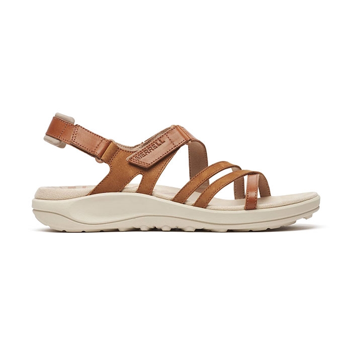 Merrell Harbor Backstrap Kvinder / Damer, hazel-42 - Sandaler
