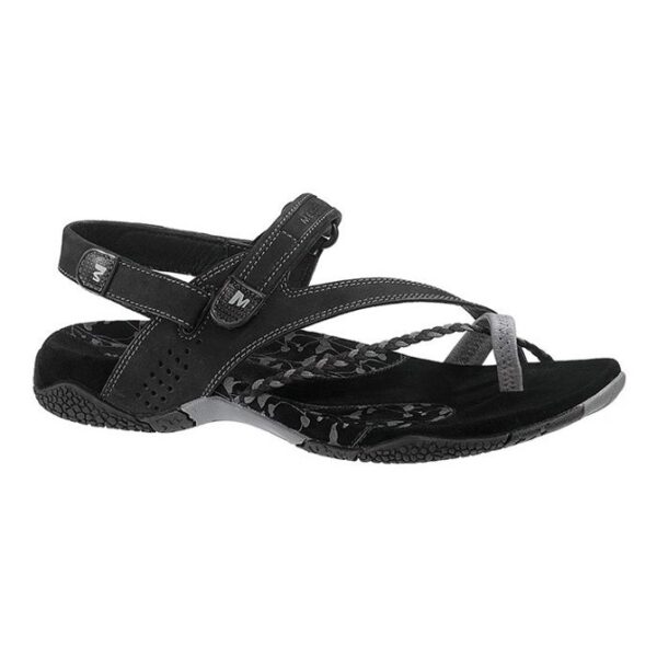 Merrell Siena Beigealsko, sort-43 - Sandaler