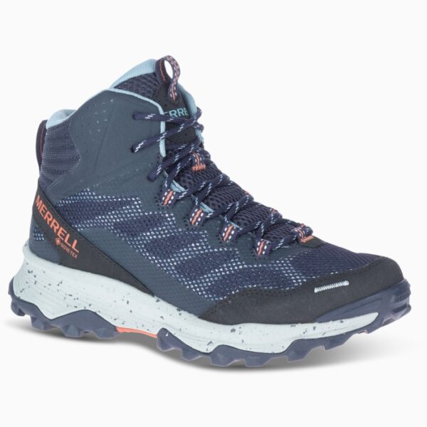 Merrell Speed Strike Mid GTX Kvinder / Damer, Mørkeblå-37 - Vandresko