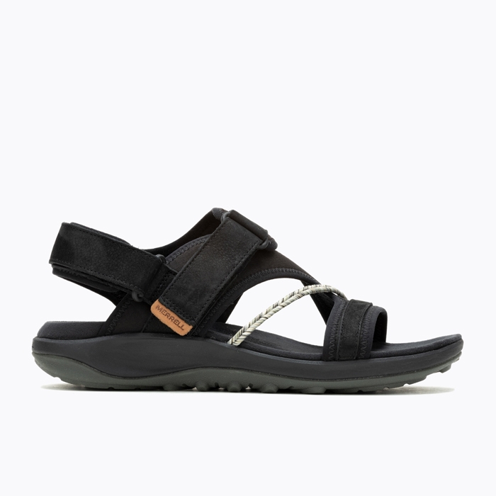 Merrell Terran 4 Backstrap Kvinder / Damer, black-36 - Sandaler