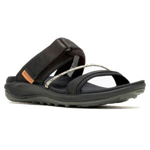 Merrell Terran 4 Slide Beigeal, Sort-36 - Sandaler