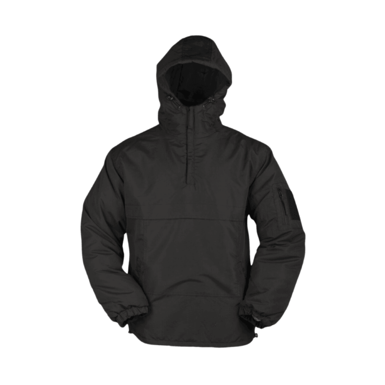 Mil-Tec Anorak vinterjakke og overgangsjakke - L - Sort