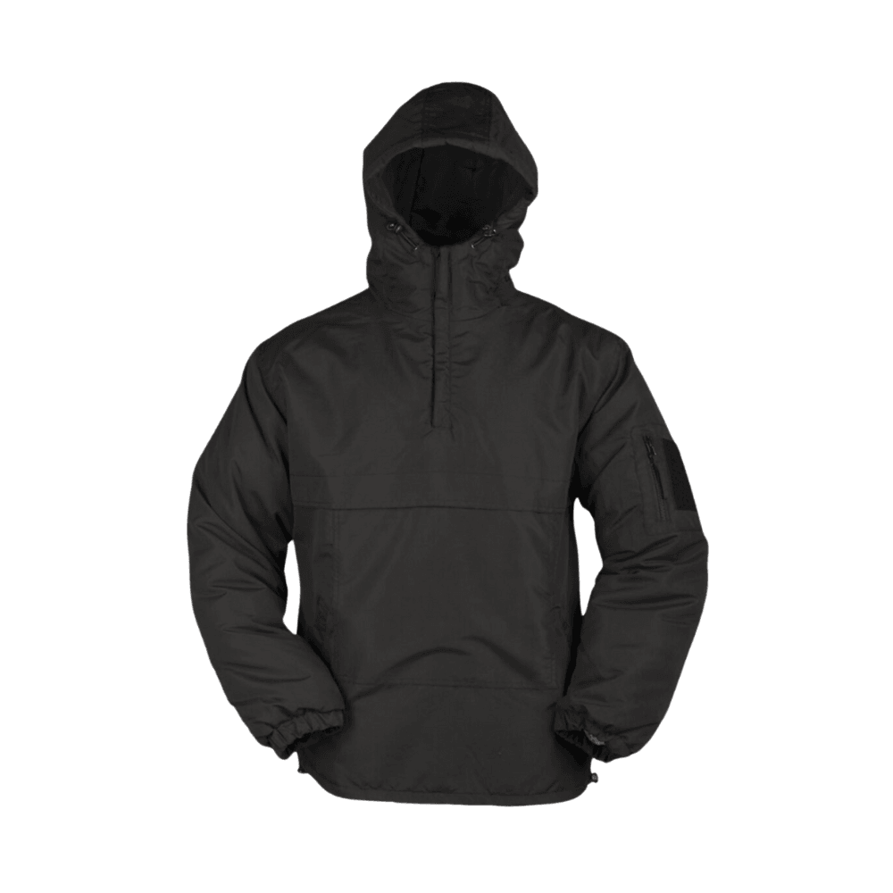 Mil-Tec Anorak vinterjakke og overgangsjakke - S - Sort