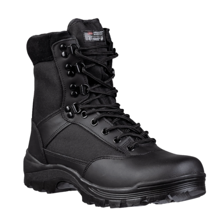 Mil-Tec Black Combat Boots GEN. II Sorte vagtstøvler - 13
