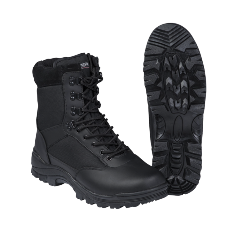 Mil-Tec Black 'SWAT BOOTS' Sorte vandrestøvler - 37