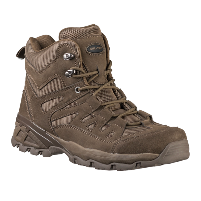 Mil-Tec Brown Squad Boots 5 Inch Brune vandrestøvler - 6