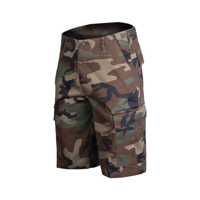 Mil-Tec Cargo Bermuda Woodland Camo cargo shorts - XXXL