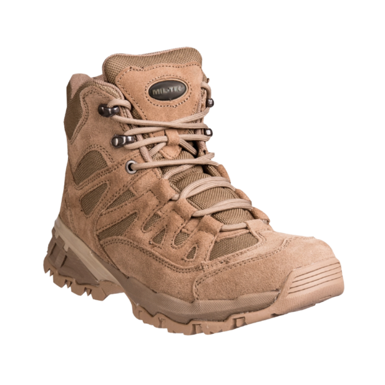 Mil-Tec Coyote Squad Boots 5 Inch Sandfarvet vandrestøvler - 14