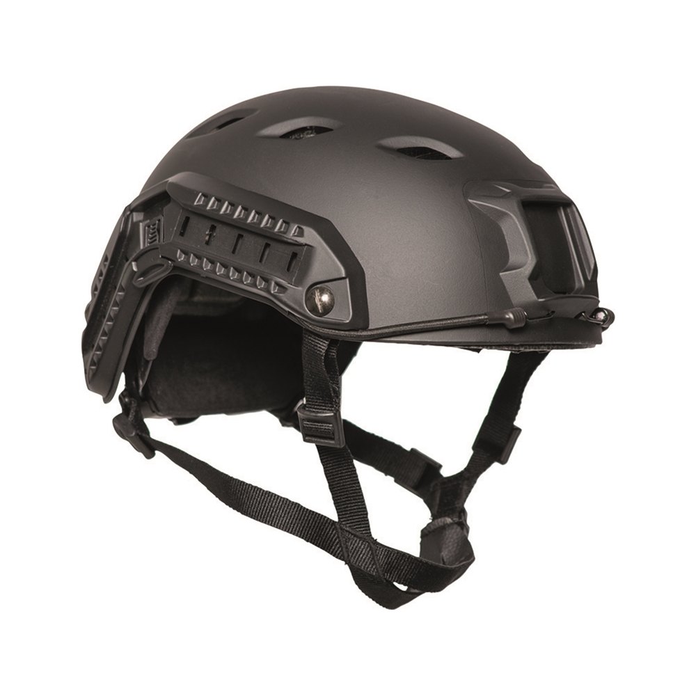 Mil-Tec FAST Paratrooper Helmet Rail Black FAST hjelm replika