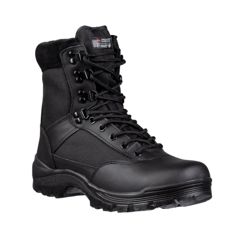 Mil-Tec Tactical Boots Sorte støvler med YKK lynlås - 14