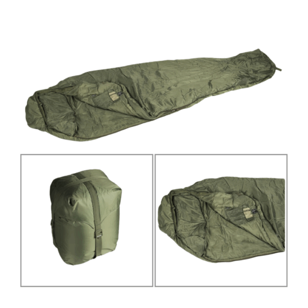 Militær vinter sovepose - OD Tactical 4 - Mil-Tec