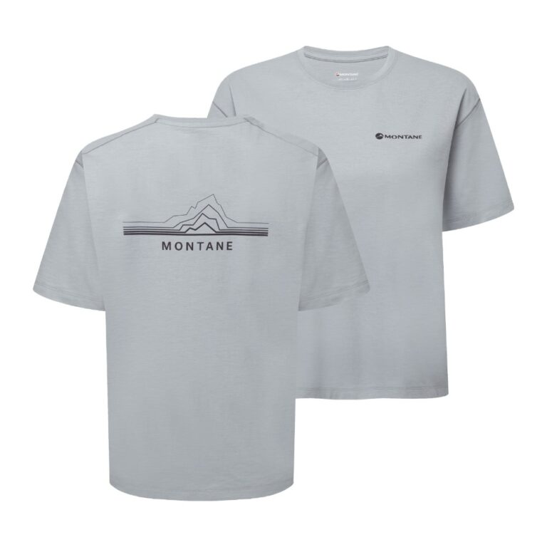 Montane Alhena Mountain 25 T-Shirt T-shirt til dame - L - Pebble Blue
