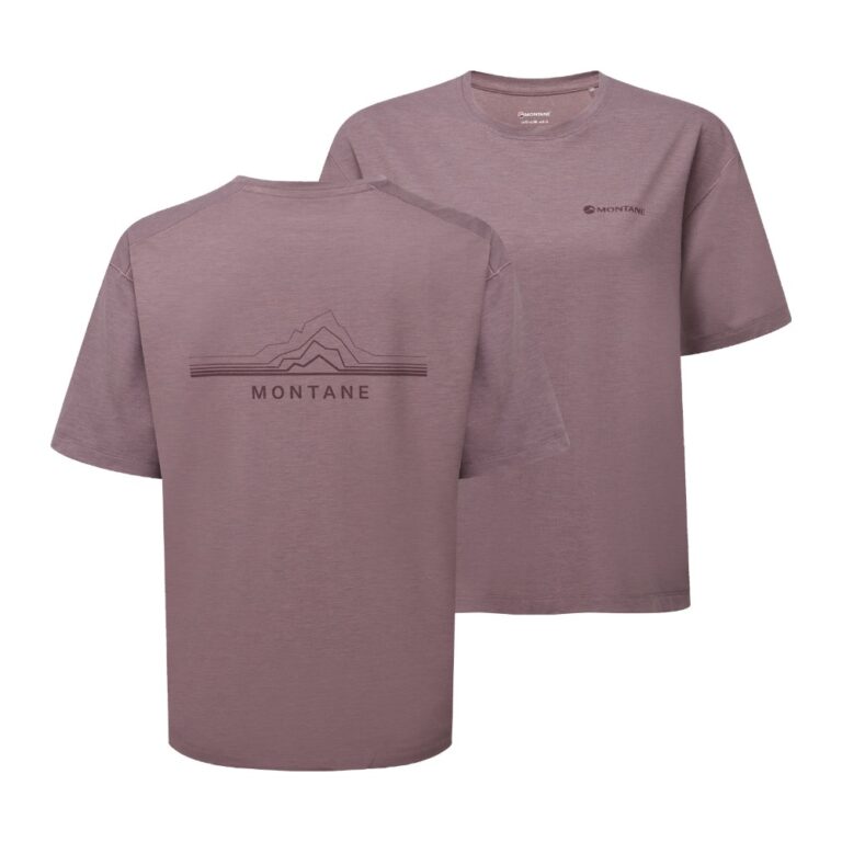 Montane Alhena Mountain 25 T-Shirt T-shirt til dame - S - Moonscape