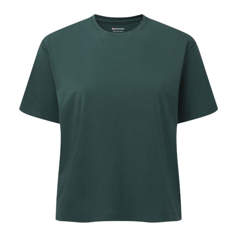 Montane Alhena T-Shirt Merino T-shirt til dame - S - Deep Forest