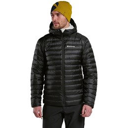 Montane Anti Freeze Hooded Down Jacket Herre XL Sort Dunjakker