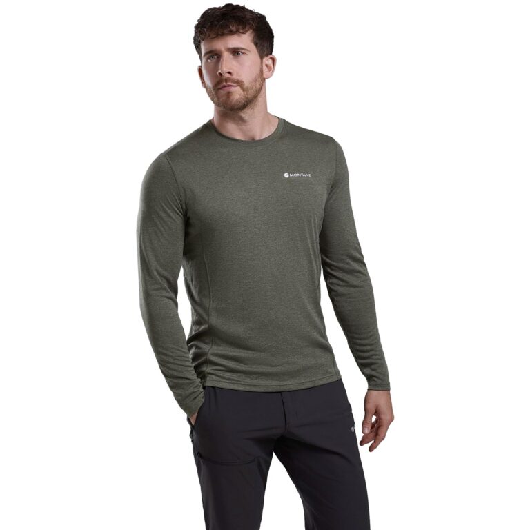 Montane Dart Long Sleeve T-Shirt Herre L Grøn Lange ærmer