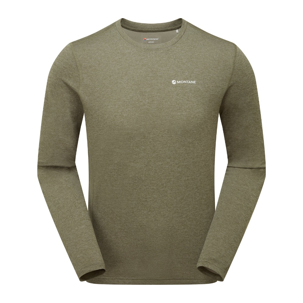 Montane Dart Long Sleeve T-Shirt Langærmet T-shirt til herre - S - Caper