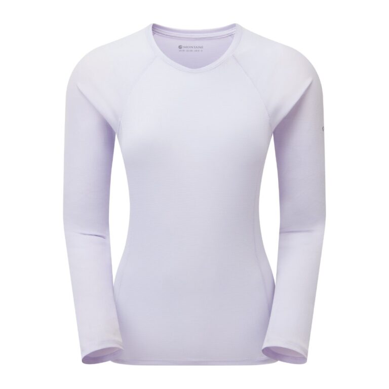 Montane Dart Nano Long Sleeve T-Shirt Langærmet T-shirt til dame - M - Lilac Haze