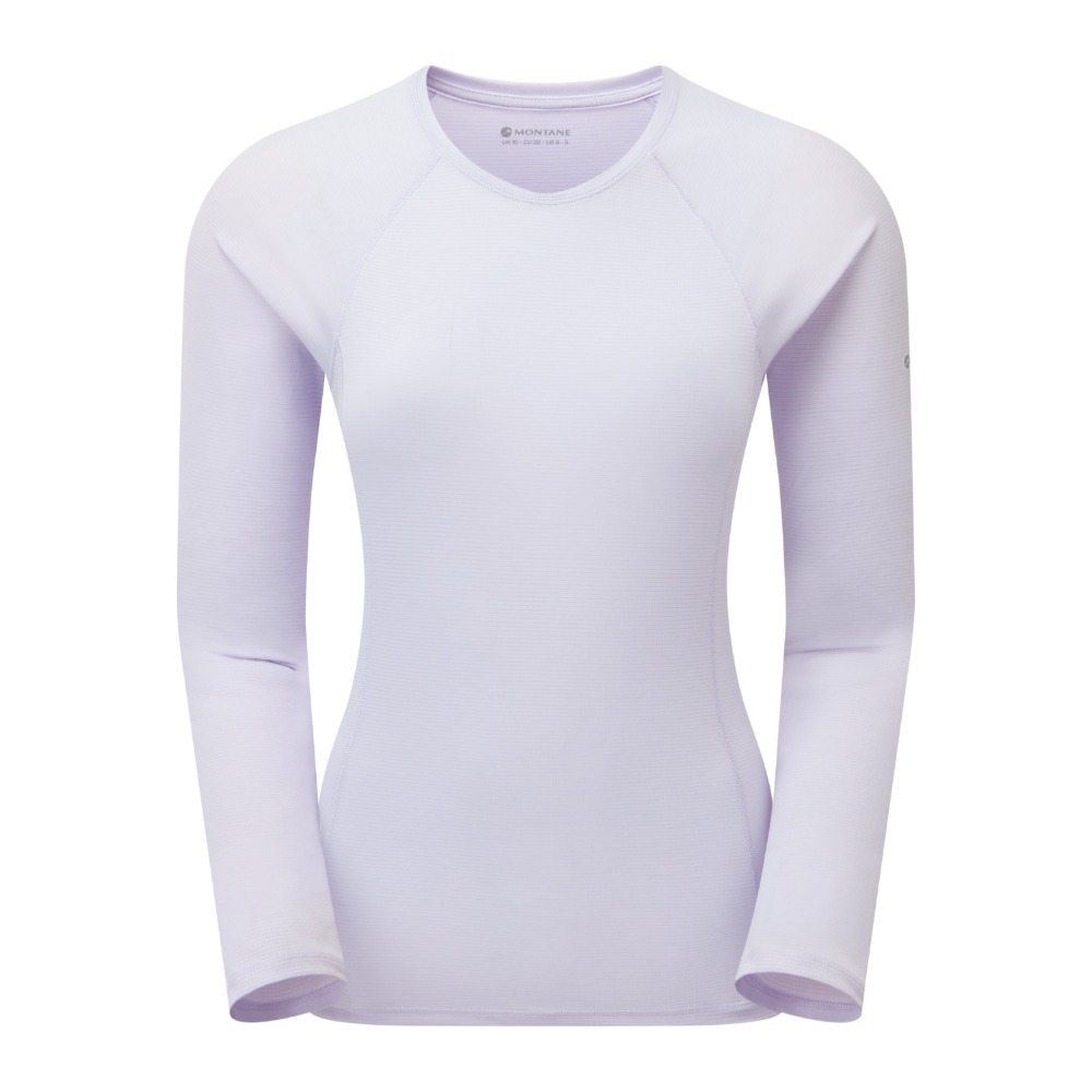Montane Dart Nano Long Sleeve T-Shirt Langærmet T-shirt til dame - M - Lilac Haze
