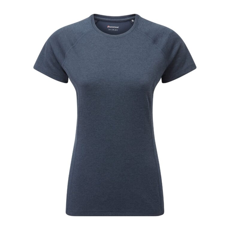Montane Dart T-Shirt T-shirt til dame - S - Eclipse Blue